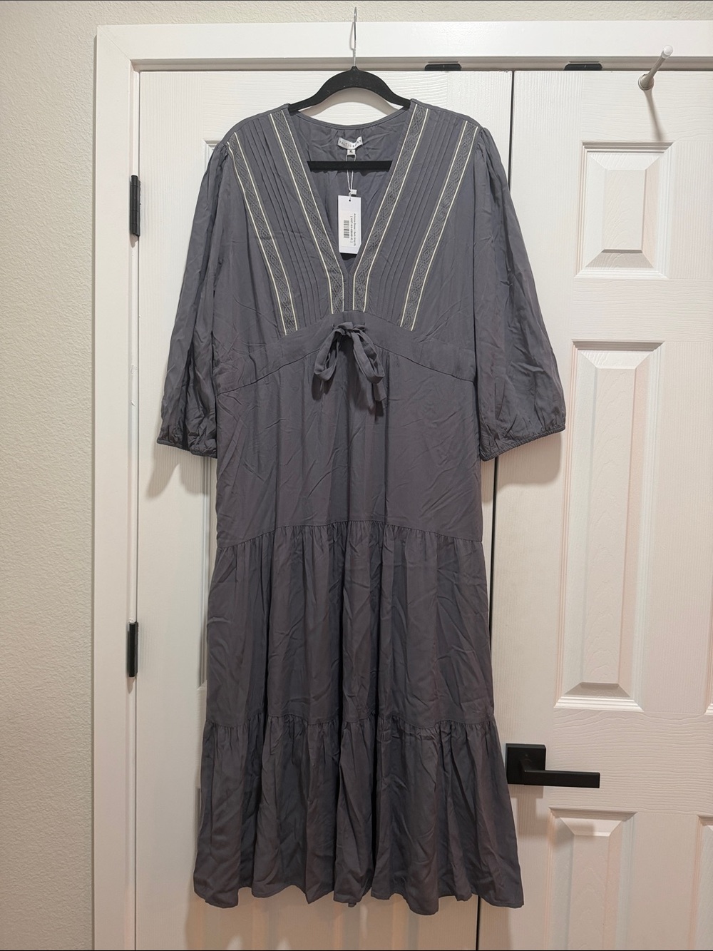 NWT Baltic Born Antonia Dark Gray XL Dress